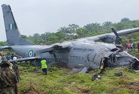NAF confirms crashed military aircraft in Ondo